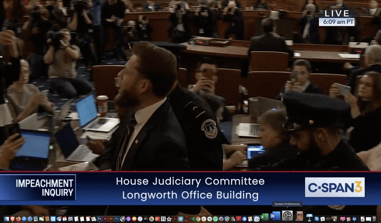 WATCH: Infowars Host Interrupts Impeachment Hearing, Accuses Nadler of Treason