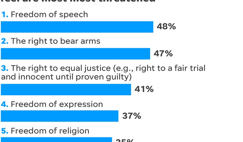 Poll Shows Americans Fear Losing Liberties, So Poll Creator Whitewashes the Results