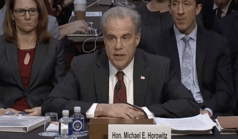 IG Horowitz: Report Does Not 'Vindicate Anyone,' Evidence Was Altered