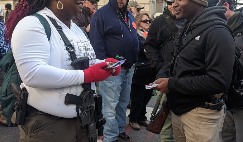 The Best 'White Supremacist' Minority Protests From the Virginia Gun Rally You Won't See on the News