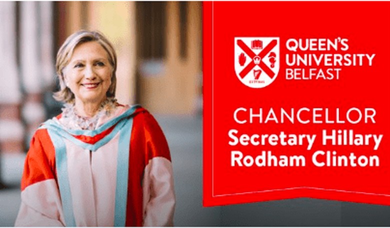 Grifter Hillary Clinton Weasels Her Way Into New Job as 'Chancellor' of Queens University in Northern Ireland