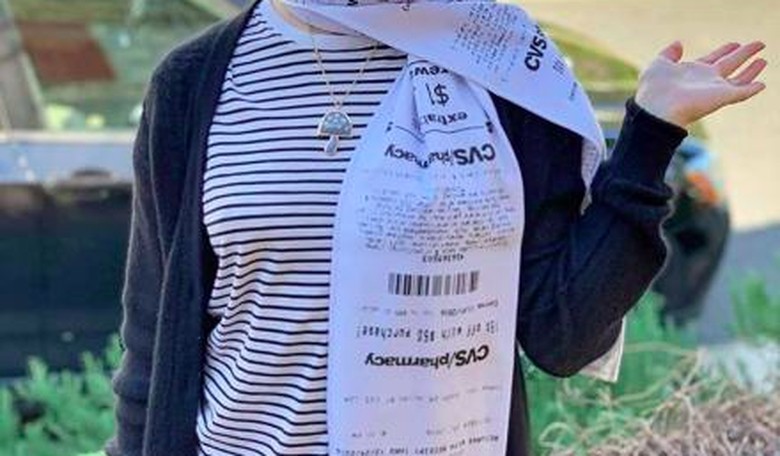 You Know You Want This Scarf That Looks Like an Obnoxious CVS Receipt