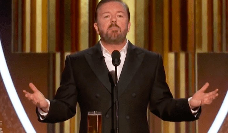 Ricky Gervais Throws Napalm on Hollywood Hypocrites, 'You Know Nothing About the Real World'