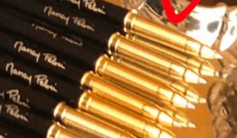 Nancy Pelosi's Impeachment Pens Look Like Bullets