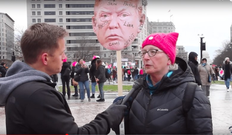 WATCH: Women's March 'Feminists' Unable to Define 'What a Woman Is'