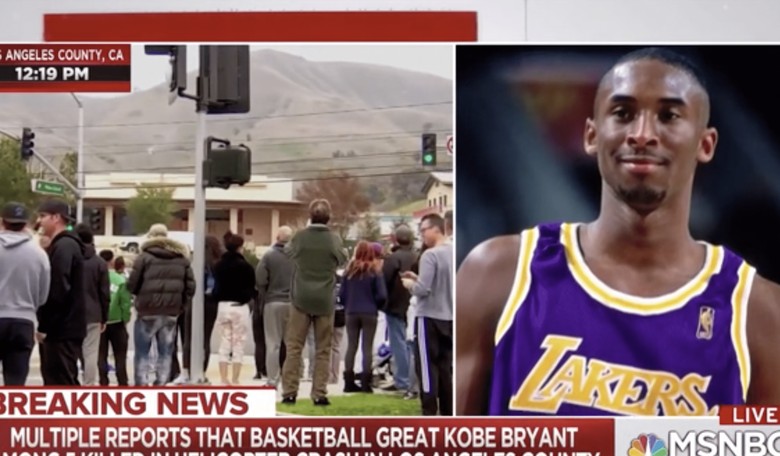 MSNBC Anchor Accidentally Appears to Use Racial Slur Covering Kobe Bryant Tragedy