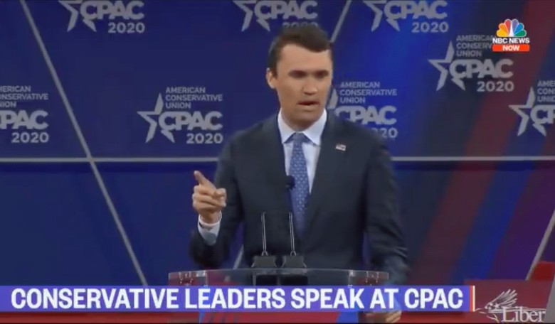 Charlie Kirk Boos Romney at CPAC: 'He Lied to Every Single Person in This Room'