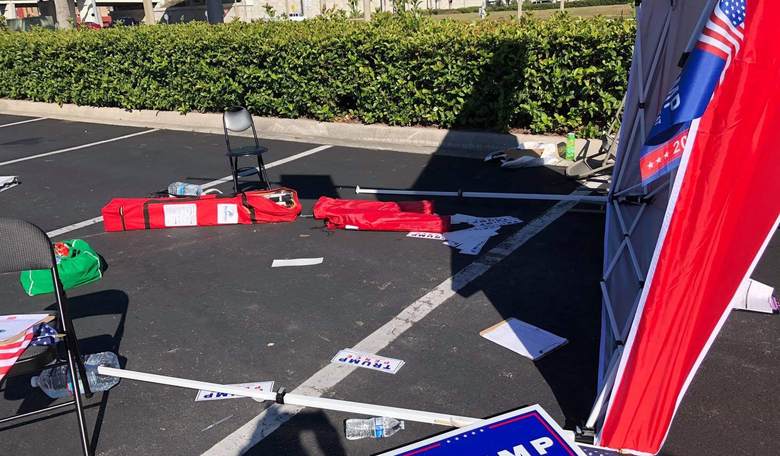 Where's the Outrage? Suspect Who Drove Van Into Trump Campaign Volunteers Admits Political Motive