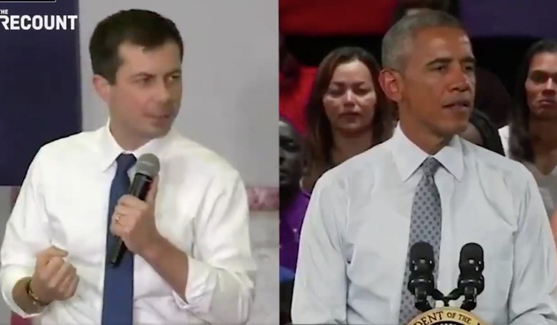 Stunner: Watch Side-by-Side Video of Re-Pete Buttigieg and Obama Giving the Same Speech.
