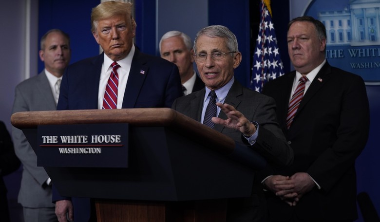 Dr. Fauci Hits Back at Media Narrative That He and Trump Are At Odds
