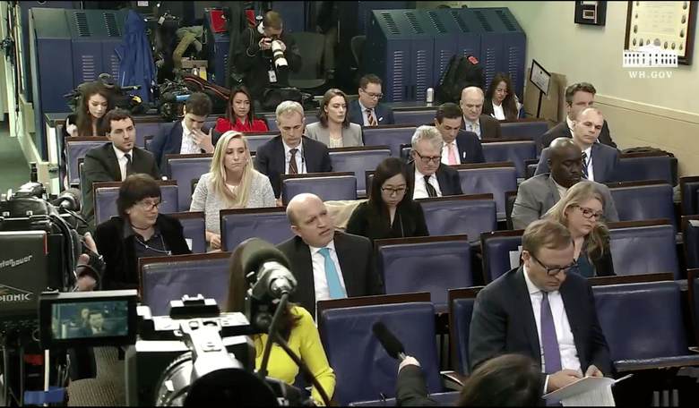 [WATCH] Lefty Reporters Squirm as Journalist Asks Trump Why Media Echo Chinese Communist Propaganda
