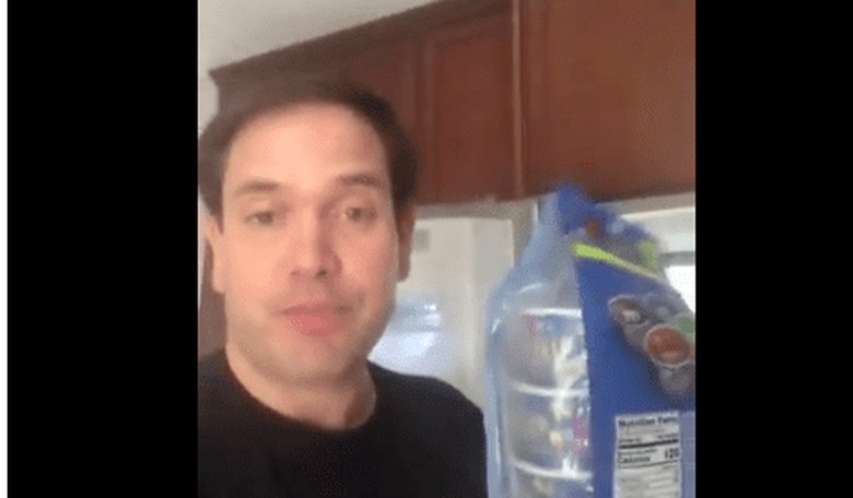 [WATCH] Marco Rubio Offers Nancy Pelosi All His Ice Cream If She'll Just Come Back to Work Already