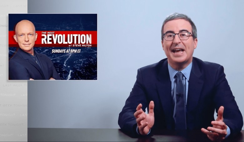 Jealous? John Oliver Attacks Fox Show That Puts His Ratings to Shame