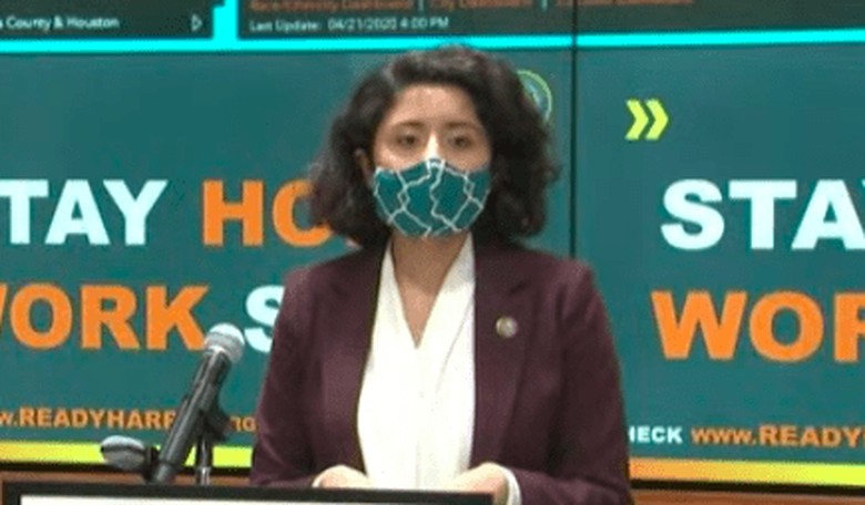 Houston Police Officer's Union to Harris County Judge Hidalgo: Take Your 'Idiotic' Mask Order and Shove It