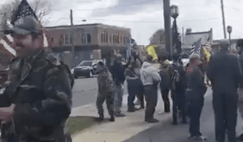 Militia Mobilizes to Block Arrest of 77-Year-Old Michigan Barber Who Reopened