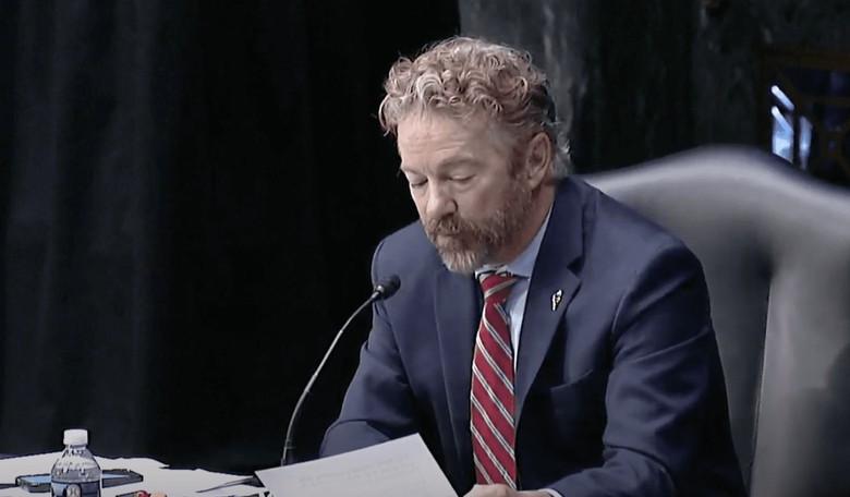 Senator Rand Paul Questions Dr. Fauci, Drops a Bomb in Senate Hearing