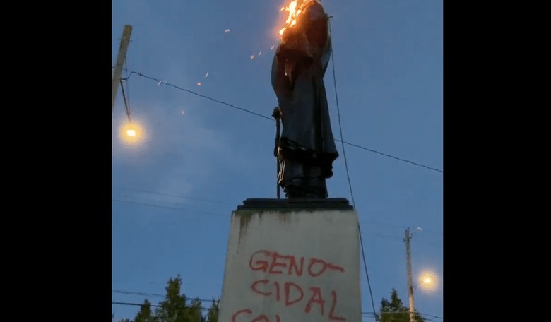 George Washington Statue, Toppled by Anarchists, Causes 'Harm': Portland's Regional Arts and Culture Council