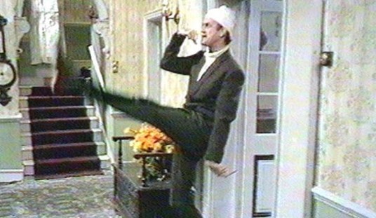 Basil Fawlty, Mad Bomber? John Cleese Reported to Counterterror Cops.