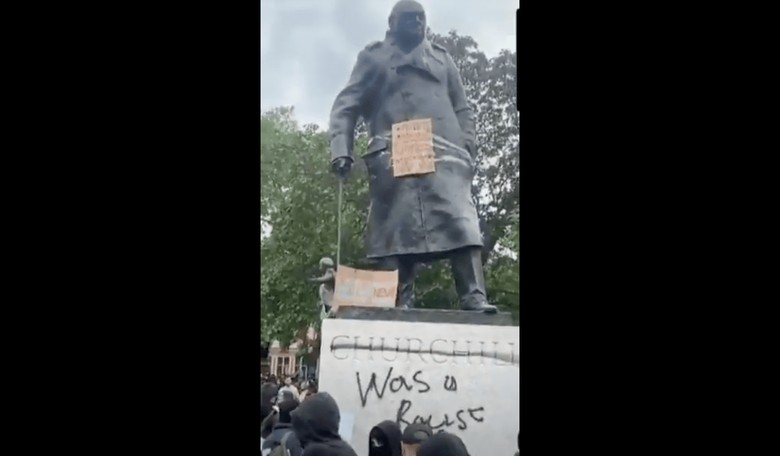 This Vandalism Gives the Lie to Antifa's Anti-Fascist Claims