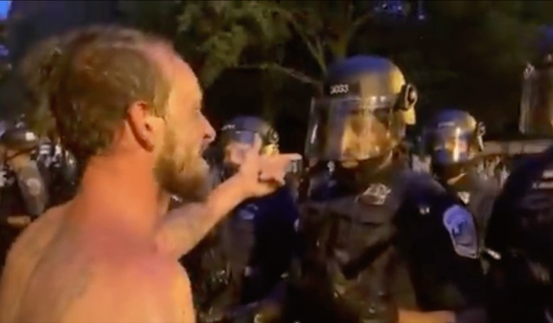Who Does He Think He Is?! White BLM Protester Uses the N-Word to Slander Black Cop to His Face