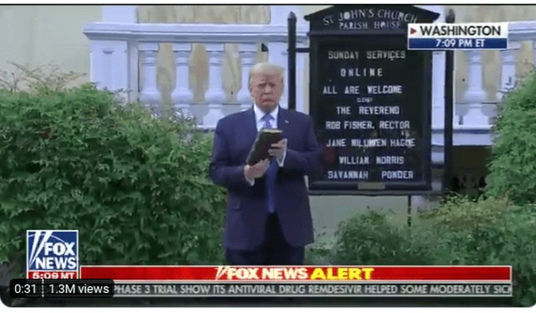 The Morning Briefing: Trump Holds Bible in Front of Church, Libs Everywhere Are Triggered