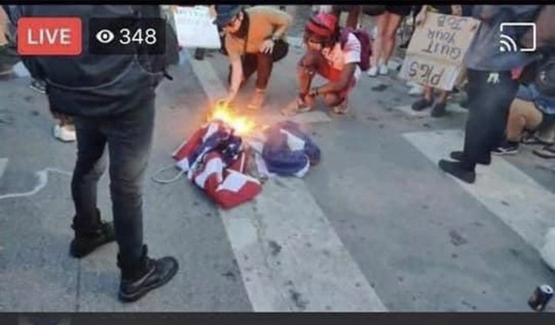 Austin Protesters Storm Police HQ, Haul Down American, Texas Flags. They Also Burned Them.