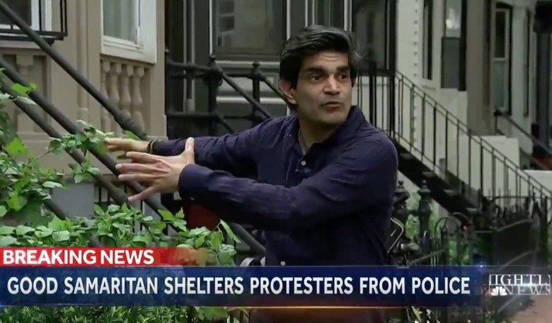 Man Who Hid Rioters and Looters From Justice Hailed as 'Good Samaritan' by NBC News