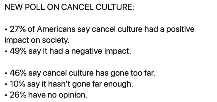 Cancel Culture Canceled