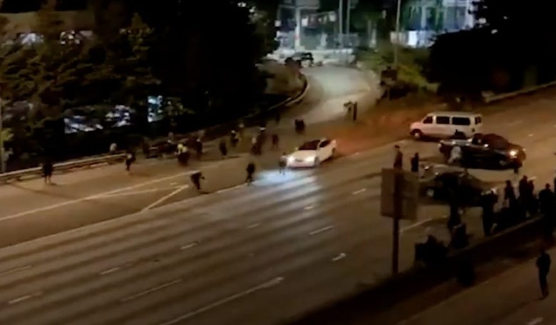 BLM Protester Hit by Car While Blocking a Busy Seattle Freeway Sues the Last Bunch You'd Expect