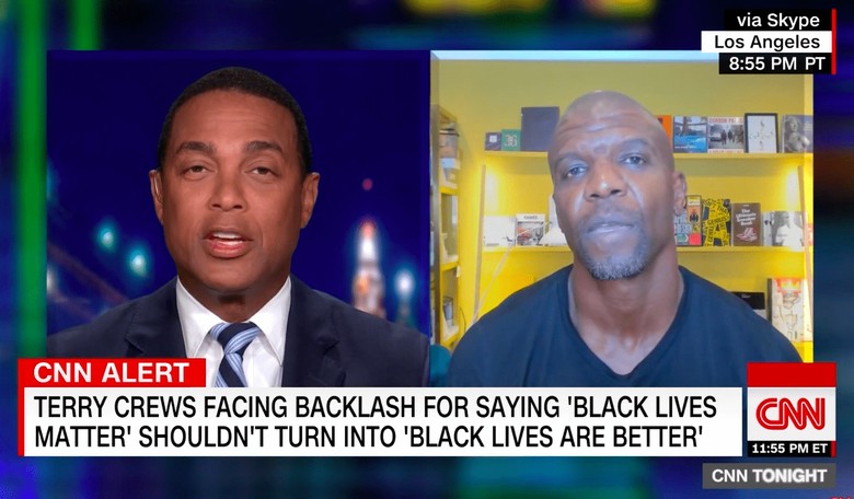 Don Lemon Speaks Over Terry Crews: Dead Black Children Are 'Not What Black Lives Matter Is About'