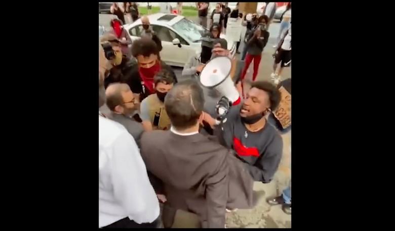'This Is No House of God!' Black Lives Matter Activists Yell as They Harass Church in Upstate NY