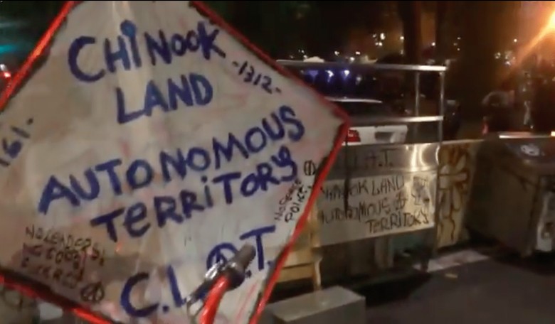 Portland Anarchists Form Another Autonomous Zone Downtown. Will This One Hold?