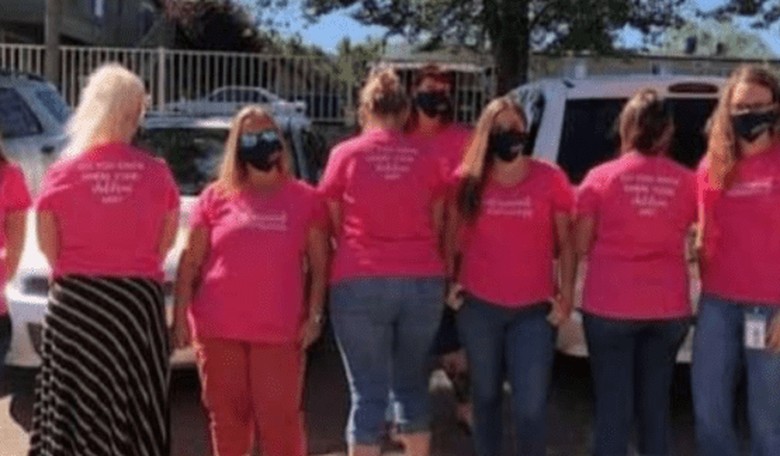 Arizona Child Welfare Workers Caught Wearing 'Professional Kidnapper' T-Shirts