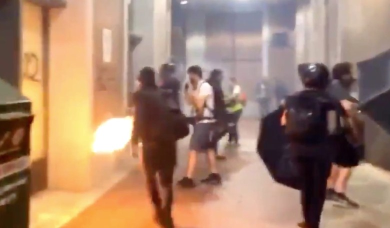 Portland Rioters Set Fire to County Building Full of COVID PPE. Top Cop Begs Them to Stop.