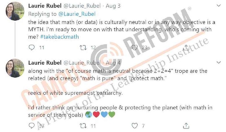 math white supremacist professor