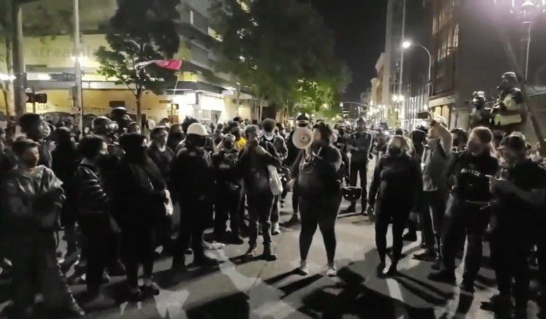 Antifa Celebrates After Gunman Kills Trump Supporter Rioters Brand a 'Fascist' and a 'Nazi'