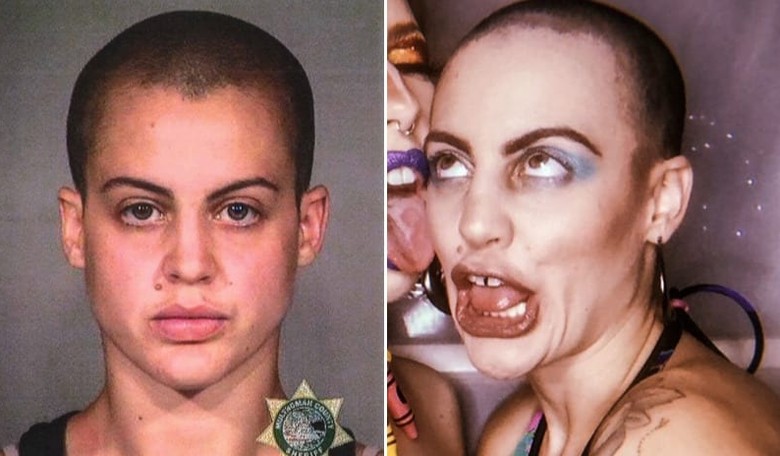 Meet Antifa 'Peaceful Protester' 'Alice Phallus'