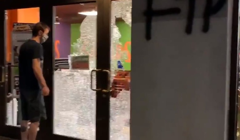 Rioters Hit Denver, Smash Family-Owned Sandwich Shop