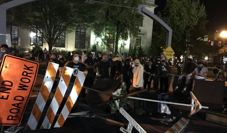 Cop Shoots Latino Man in Self-Defense. BLM Rioters' Response: 'Death to Cops'