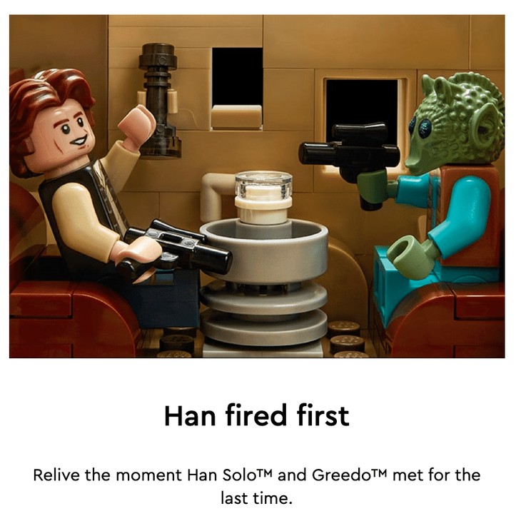 Han Shot First LEGO