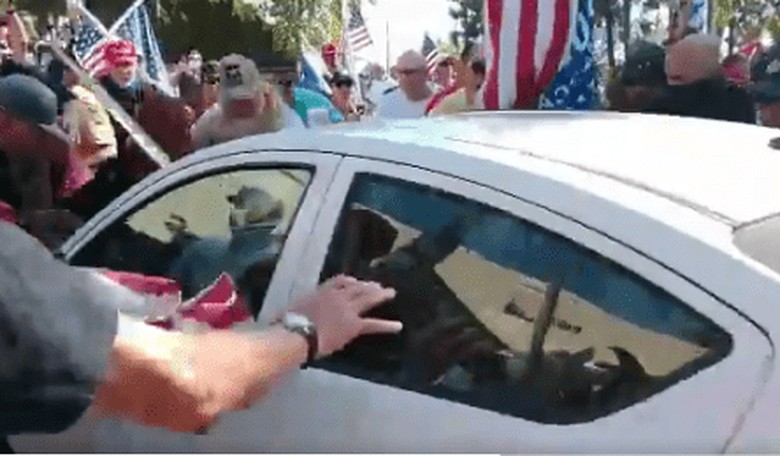 Woman Who Tried to Drive Her Car Into Group of Trump Supporters Charged With Attempted Murder