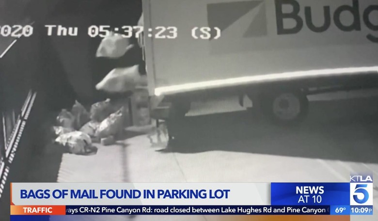 Truckloads of U.S. Mail Found Dumped in California. So November's Election Will Be Totally Fine