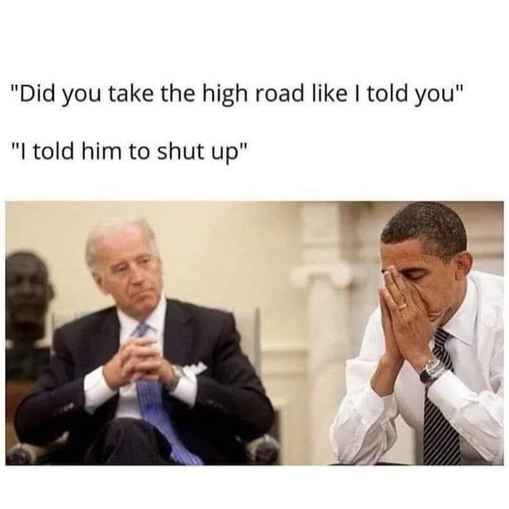 Joe Biden Said Shut Up