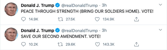 Trump reasons for reelection