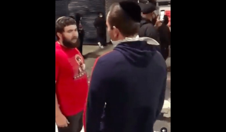 WATCH: Philly BLM Rioters Shout 'Get the F**k Out' to Jews, Call Them 'Synagogue of Satan'