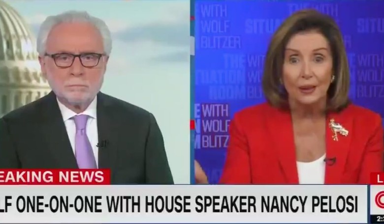 Insanity Wrap #70: Blitzer vs Pelosi in CNN Battle Royale