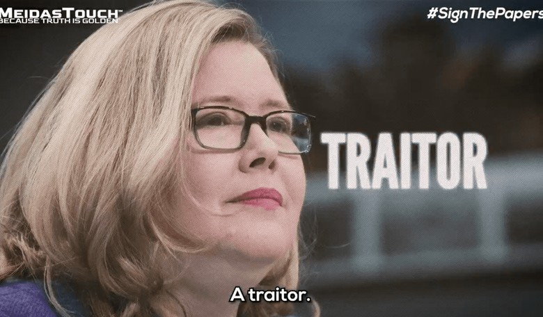 Are They Trying to Get Her Killed? Ad Accuses Trump Official of Treason, Abetting 'Sex Parties'