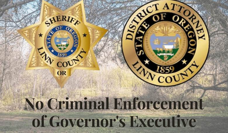 Oregon County Sheriff and DA Draw the Thin, Blue Line: They Will Not Enforce Criminal Penalties For China Virus Violations [UPDATE: More Counties Refuse COVID Lockdown Order]