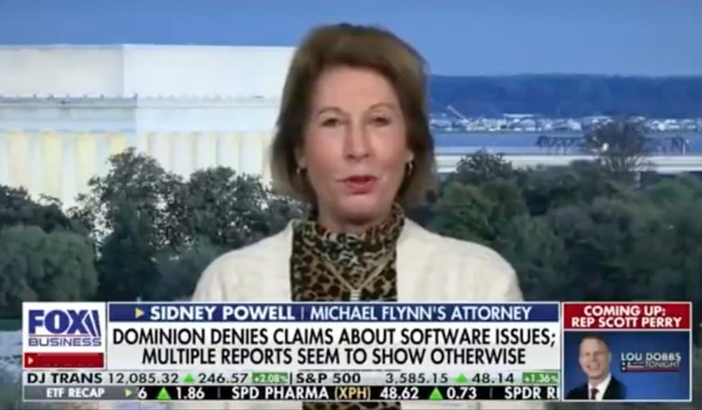 Claiming 'Staggering Evidence of Election Fraud,' Trump Attorney Sidney Powell Says She'll Soon 'Release the Kraken' On 2020 Election