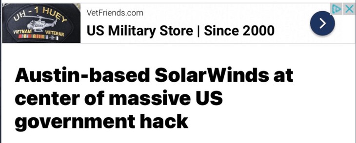 SolarWinds Attacked